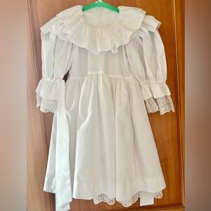 Sarah Kent Flower Girl & First Communion White Dresses Size 5 & 8